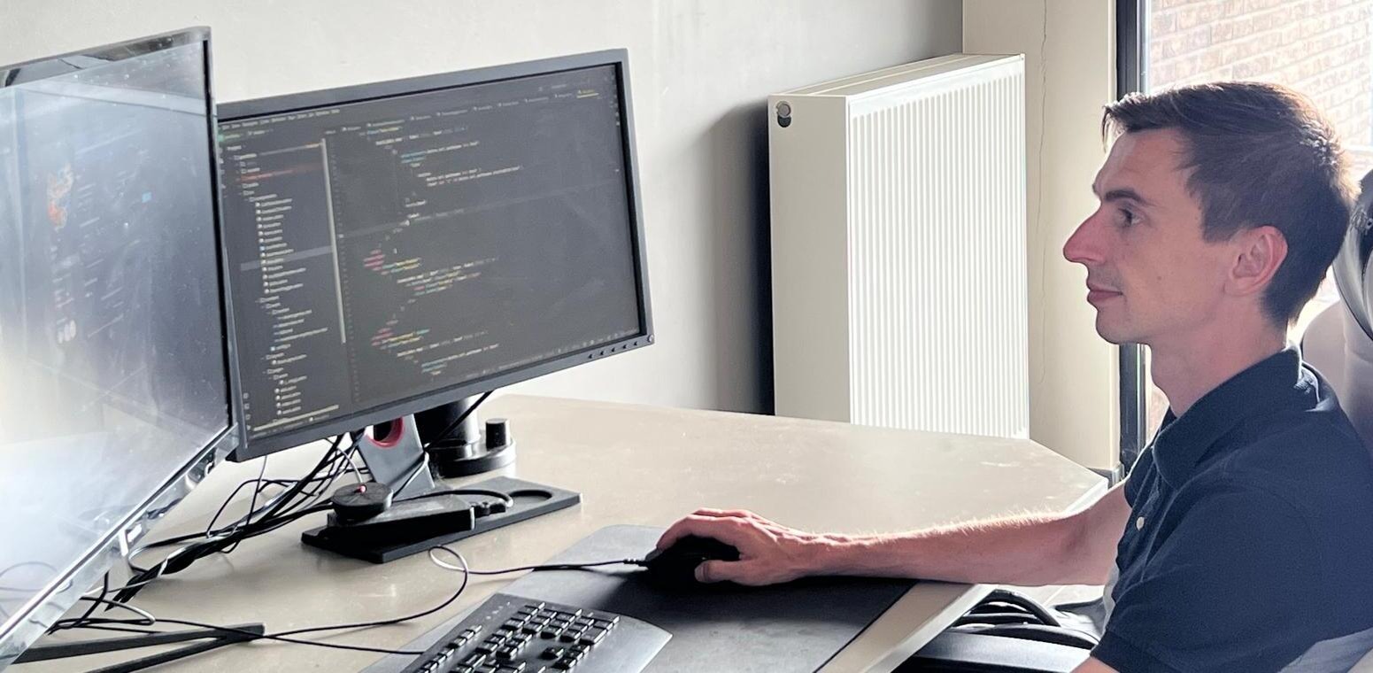 Niels Verbeek at work